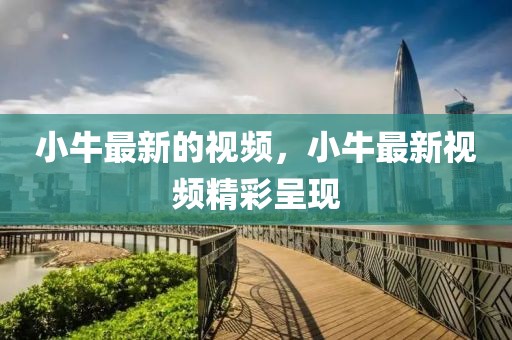 小牛最新的視頻，小牛最新視頻精彩呈現(xiàn)
