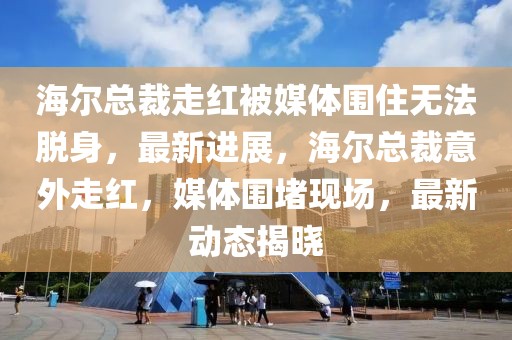 海爾總裁走紅被媒體圍住無法脫身，最新進(jìn)展，海爾總裁意外走紅，媒體圍堵現(xiàn)場，最新動態(tài)揭曉
