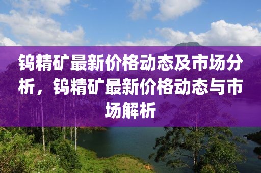 鎢精礦最新價(jià)格動(dòng)態(tài)及市場分析，鎢精礦最新價(jià)格動(dòng)態(tài)與市場解析
