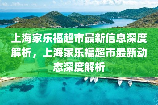 上海家樂福超市最新信息深度解析，上海家樂福超市最新動(dòng)態(tài)深度解析