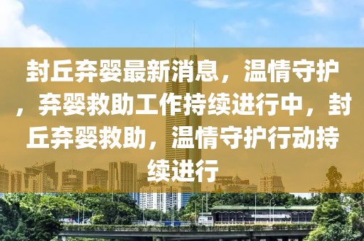 封丘棄嬰最新消息，溫情守護(hù)，棄嬰救助工作持續(xù)進(jìn)行中，封丘棄嬰救助，溫情守護(hù)行動(dòng)持續(xù)進(jìn)行