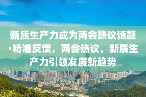 新質(zhì)生產(chǎn)力成為兩會熱議話題·精準反饋，兩會熱議，新質(zhì)生產(chǎn)力引領(lǐng)發(fā)展新趨勢