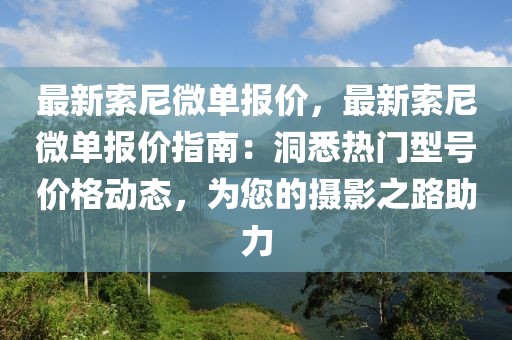 最新索尼微單報價，最新索尼微單報價指南：洞悉熱門型號價格動態(tài)，為您的攝影之路助力