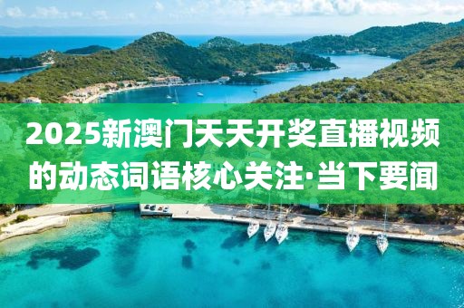 2025新澳門天天開獎直播視頻的動態(tài)詞語核心關(guān)注·當(dāng)下要聞