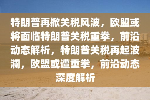 特朗普再掀關(guān)稅風(fēng)波，歐盟或?qū)⒚媾R特朗普關(guān)稅重拳，前沿動(dòng)態(tài)解析，特朗普關(guān)稅再起波瀾，歐盟或遭重拳，前沿動(dòng)態(tài)深度解析