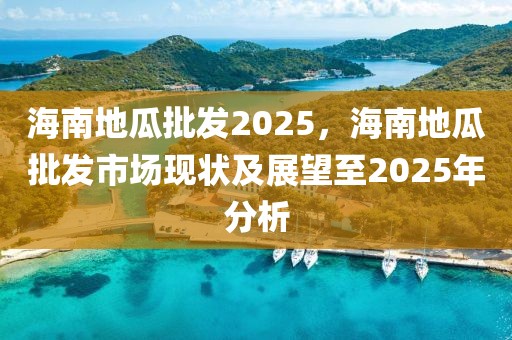 海南地瓜批發(fā)2025，海南地瓜批發(fā)市場(chǎng)現(xiàn)狀及展望至2025年分析