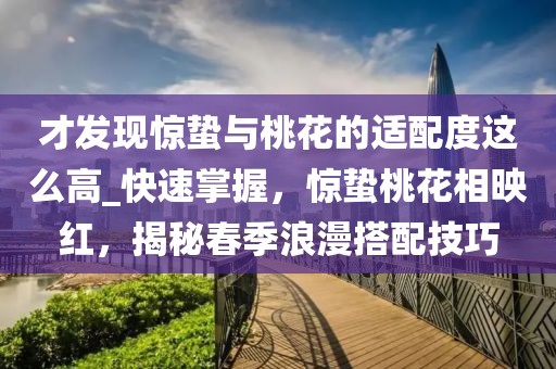 才發(fā)現(xiàn)驚蟄與桃花的適配度這么高_(dá)快速掌握，驚蟄桃花相映紅，揭秘春季浪漫搭配技巧