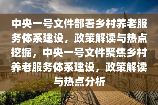 中央一號(hào)文件部署鄉(xiāng)村養(yǎng)老服務(wù)體系建設(shè)，政策解讀與熱點(diǎn)挖掘，中央一號(hào)文件聚焦鄉(xiāng)村養(yǎng)老服務(wù)體系建設(shè)，政策解讀與熱點(diǎn)分析
