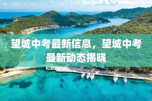 望城中考最新信息，望城中考最新動(dòng)態(tài)揭曉