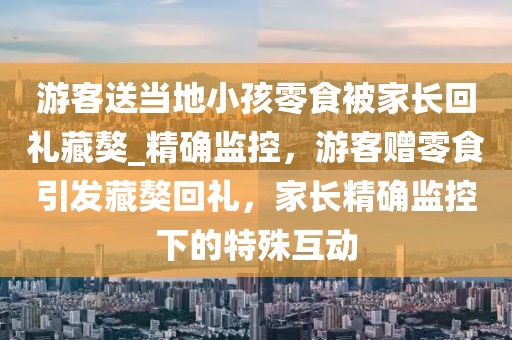 游客送當(dāng)?shù)匦『⒘闶潮患议L(zhǎng)回禮藏獒_精確監(jiān)控，游客贈(zèng)零食引發(fā)藏獒回禮，家長(zhǎng)精確監(jiān)控下的特殊互動(dòng)