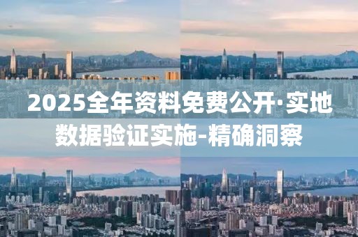 2025全年資料免費公開·實地數據驗證實施-精確洞察