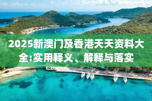 2025新澳門及香港天天資料大全:實用釋義、解釋與落實