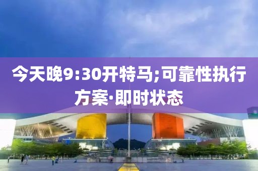 今天晚9:30開特馬;可靠性執(zhí)行方案·即時(shí)狀態(tài)