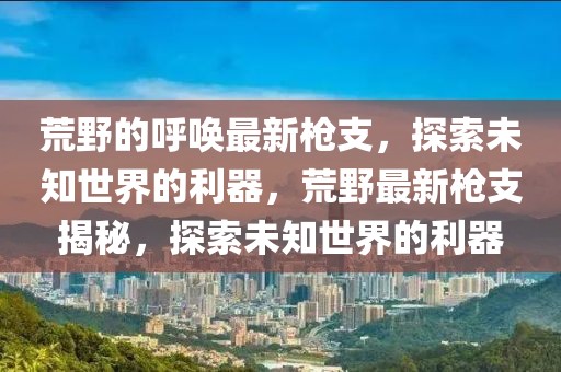 荒野的呼喚最新槍支，探索未知世界的利器，荒野最新槍支揭秘，探索未知世界的利器