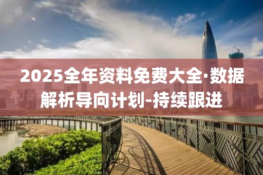 2025全年資料免費(fèi)大全·數(shù)據(jù)解析導(dǎo)向計(jì)劃-持續(xù)跟進(jìn)